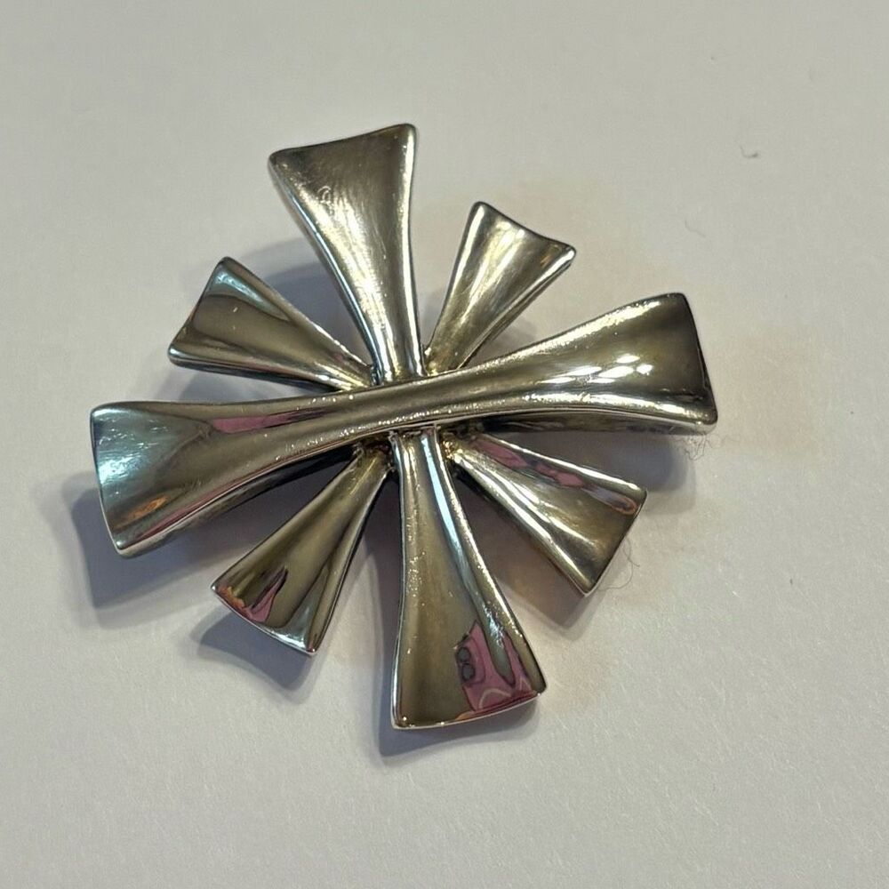 Vintage Robert Lee Morris RLM Pin Brooch Sterling Silver Signed